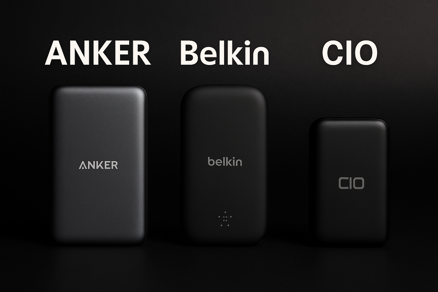【徹底比較】Anker・Belkin・CIO｜人気ガジェットブランドの特徴と選び方