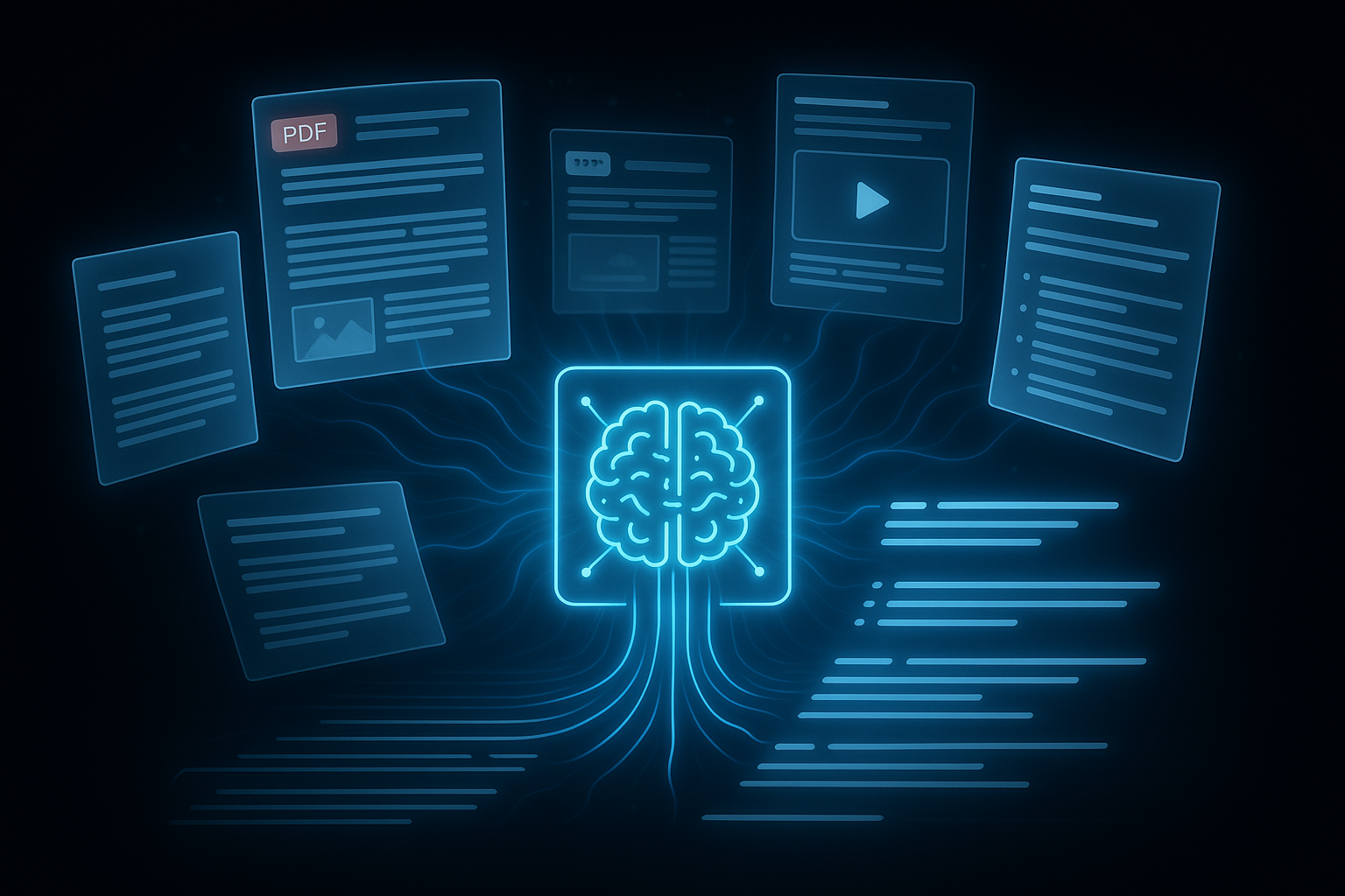 NotebookLMの使い方イメージ