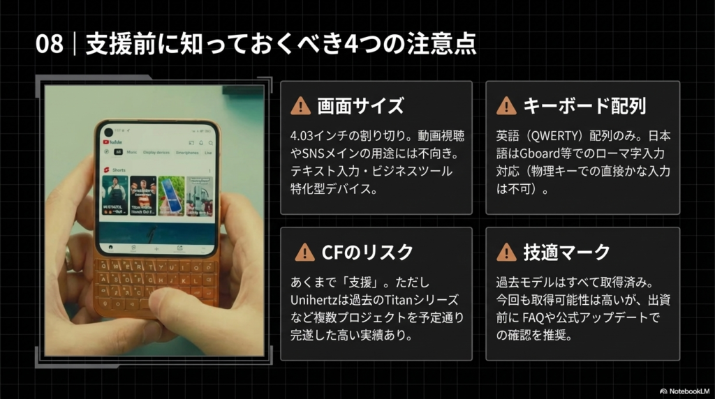 Titan2 Elite購入前の注意点をまとめた図解