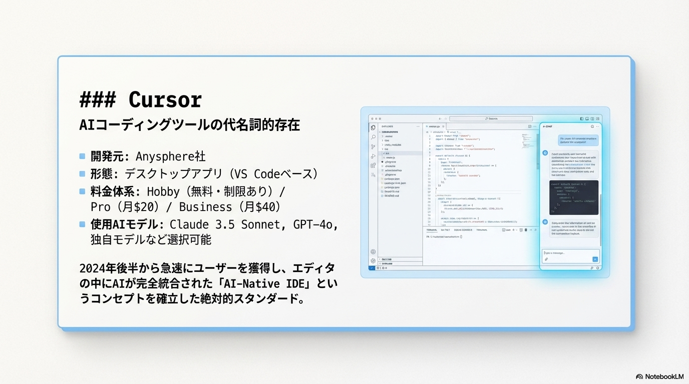 Cursor AI IDE 特徴 VS Code フォーク