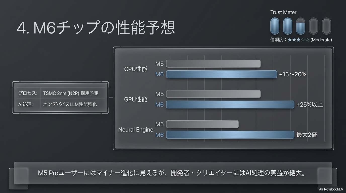 M6チップ性能予想