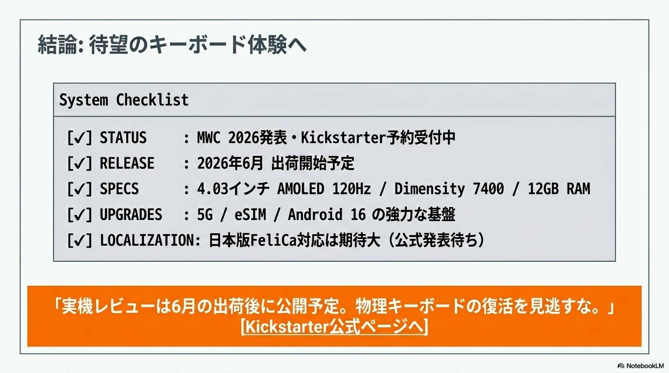 Unihertz Titan 2 Eliteスペック解説まとめ