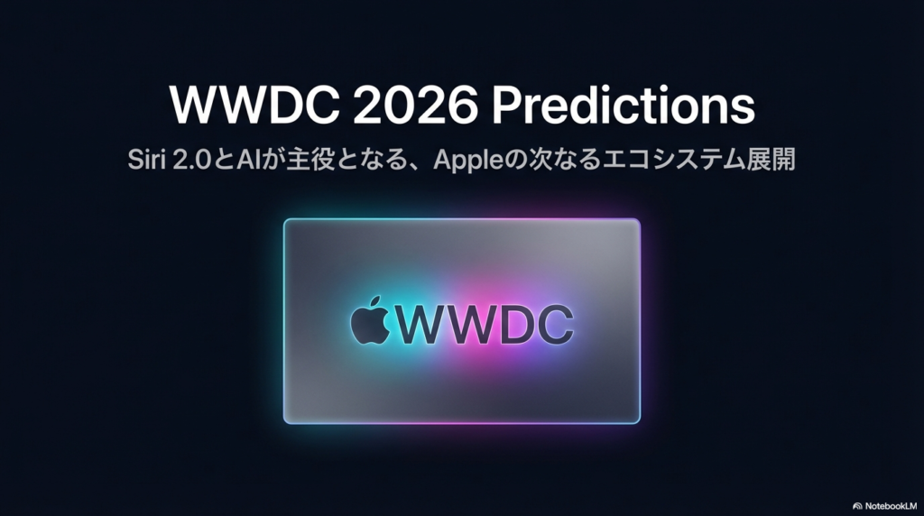 WWDC 2026 予想 アイキャッチ画像