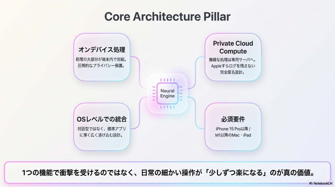 Apple Intelligenceとは何か 30秒で復習