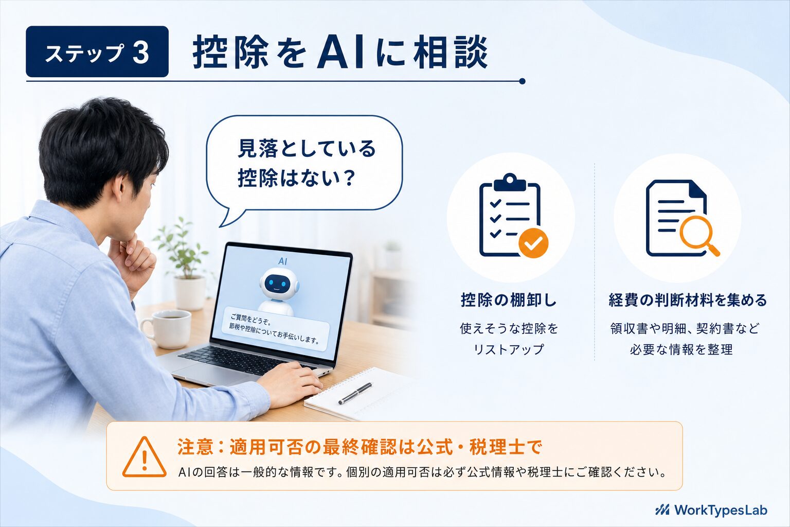 確定申告をAIで効率化する5ステップ