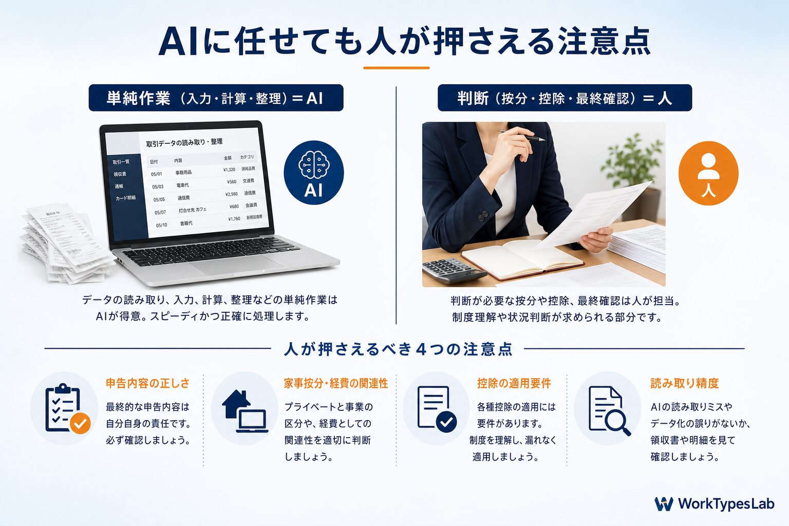 確定申告をAIで効率化する5ステップ