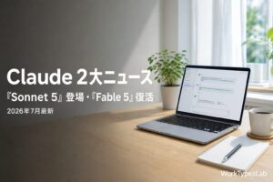 Claude Sonnet 5登場とFable 5復活の2大ニュースまとめ図解