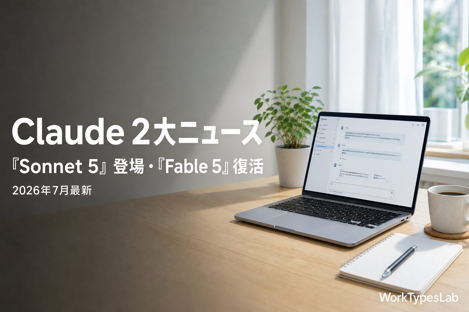 Claude Sonnet 5登場とFable 5復活の2大ニュースまとめ図解
