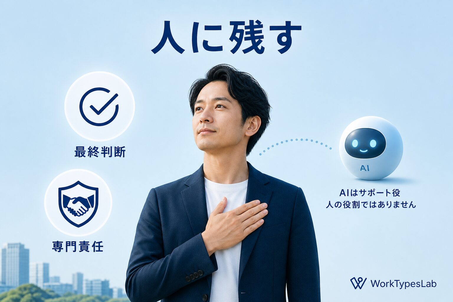 それでも人に残すべき業務|最終判断と専門責任
